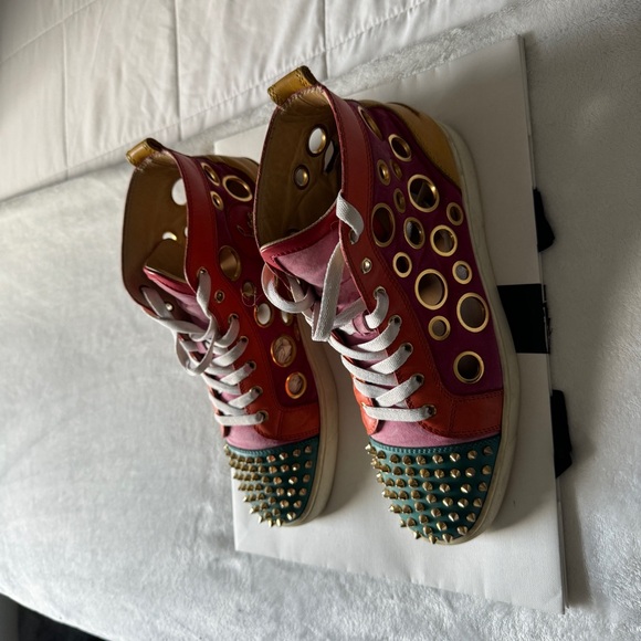 Christian Louboutin multicolored shoes - Picture 3 of 9